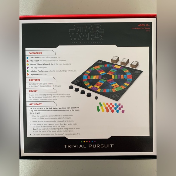 Star Wars Trivial Pursuit Black Series - Picture 2 of 5